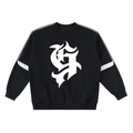 Oversized Crewneck Taped Sweatshirt