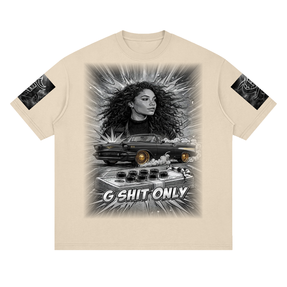 GSONLY Loose Drop Shoulder T-Shirt