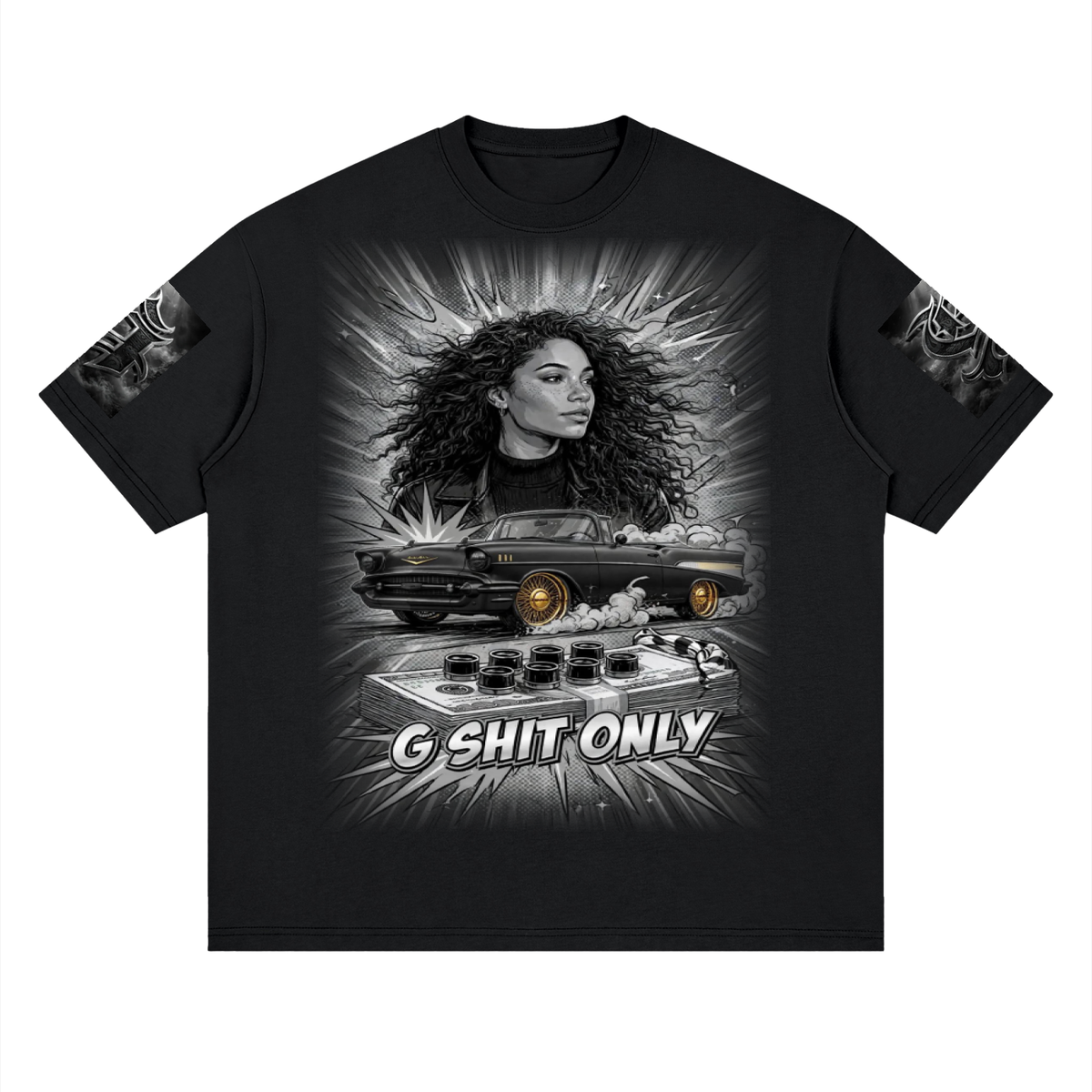 GSONLY Loose Drop Shoulder T-Shirt
