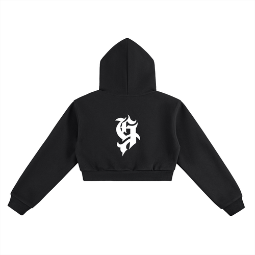 Essential Cropped Hoodie
