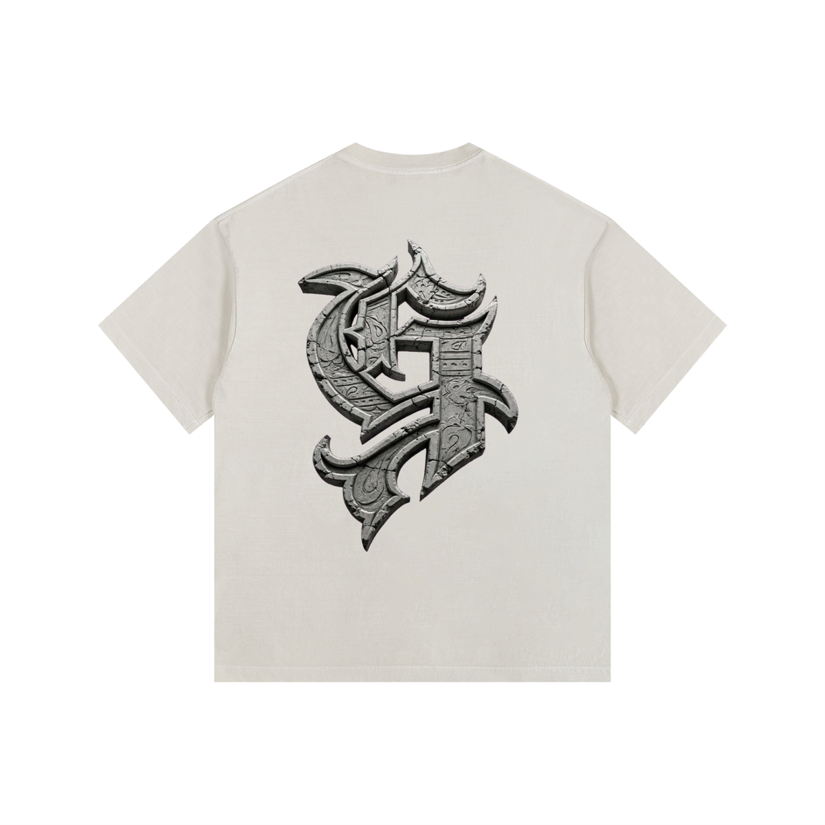 Vintage Washed Oversized Cotton T-Shirt