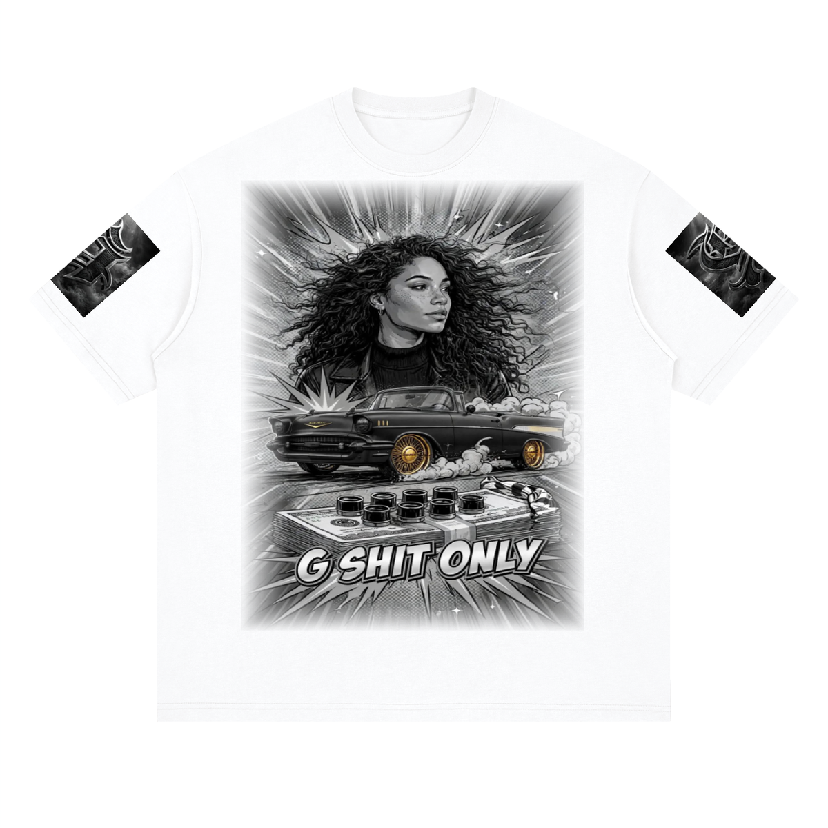 GSONLY Loose Drop Shoulder T-Shirt