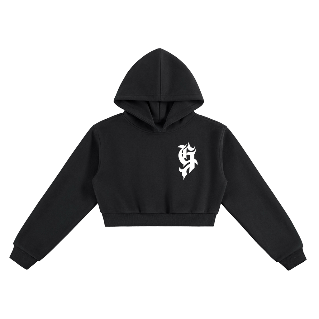 Essential Cropped Hoodie